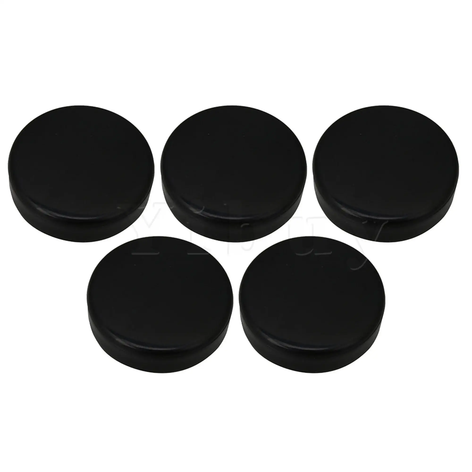 

5pcs Saxophone Left Thumb Snap Button Rest Cover Button Replacement Black 17mm