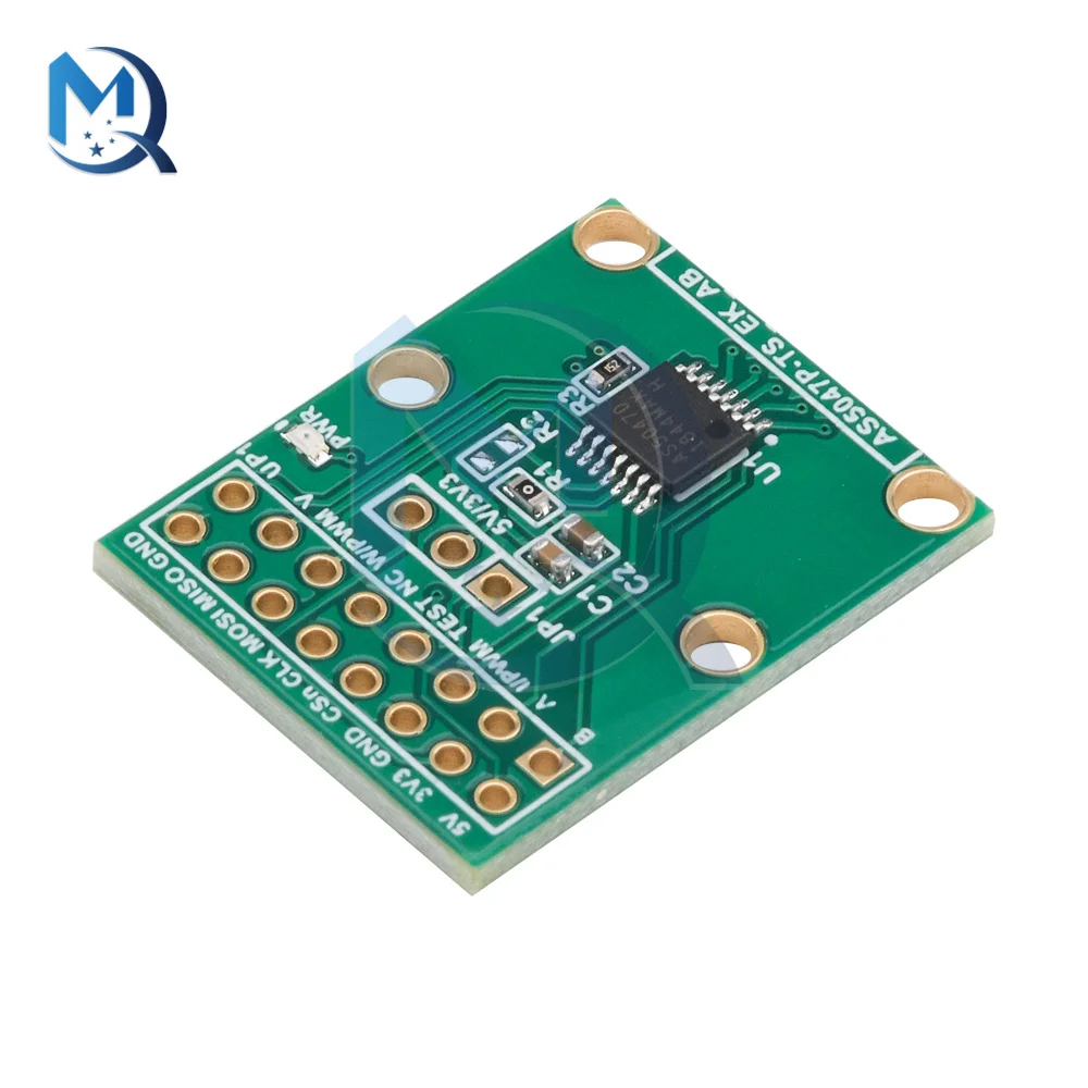 3.3V 5V Mini Encoder AS5047D/AS5047P scheda adattatore Encoder magnetico SPI ABI porta modulazione larghezza impulsi per Kit fai da te