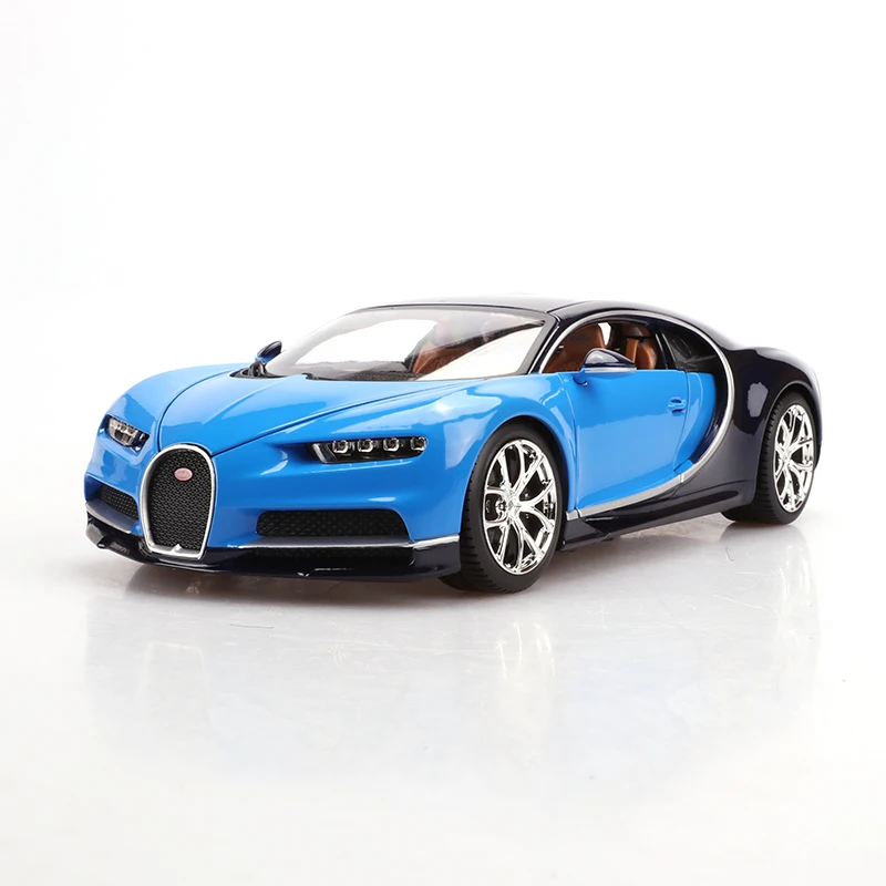 Bburago 1:18 Bugatti Divo Chiron Sports Car Static Simulation Die Cast Vehicles Collectible Model Car Toys