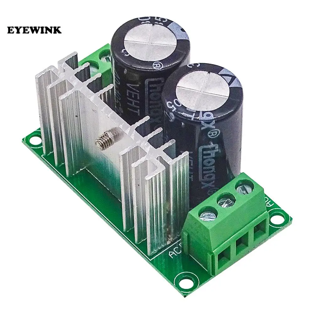 Dual power to single power rectifier filter board dual power transformer to single power board single power board 8A