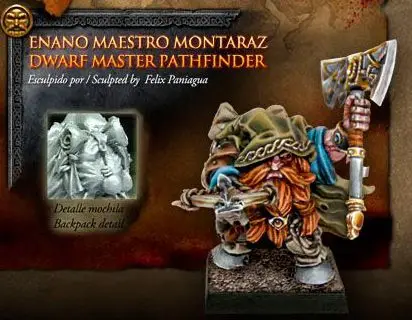 

model kit resin kit Avatars of War 28302 Dwarven Pathfinder Heroes