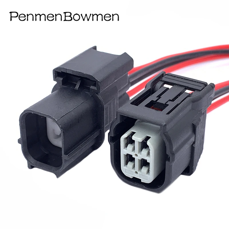 

1 Pc 4 Pin Auto Air Intake Pressure Sensor Male Female Plug Waterproof Electronic Connector Wire Harness 6188-4776 6189-7039