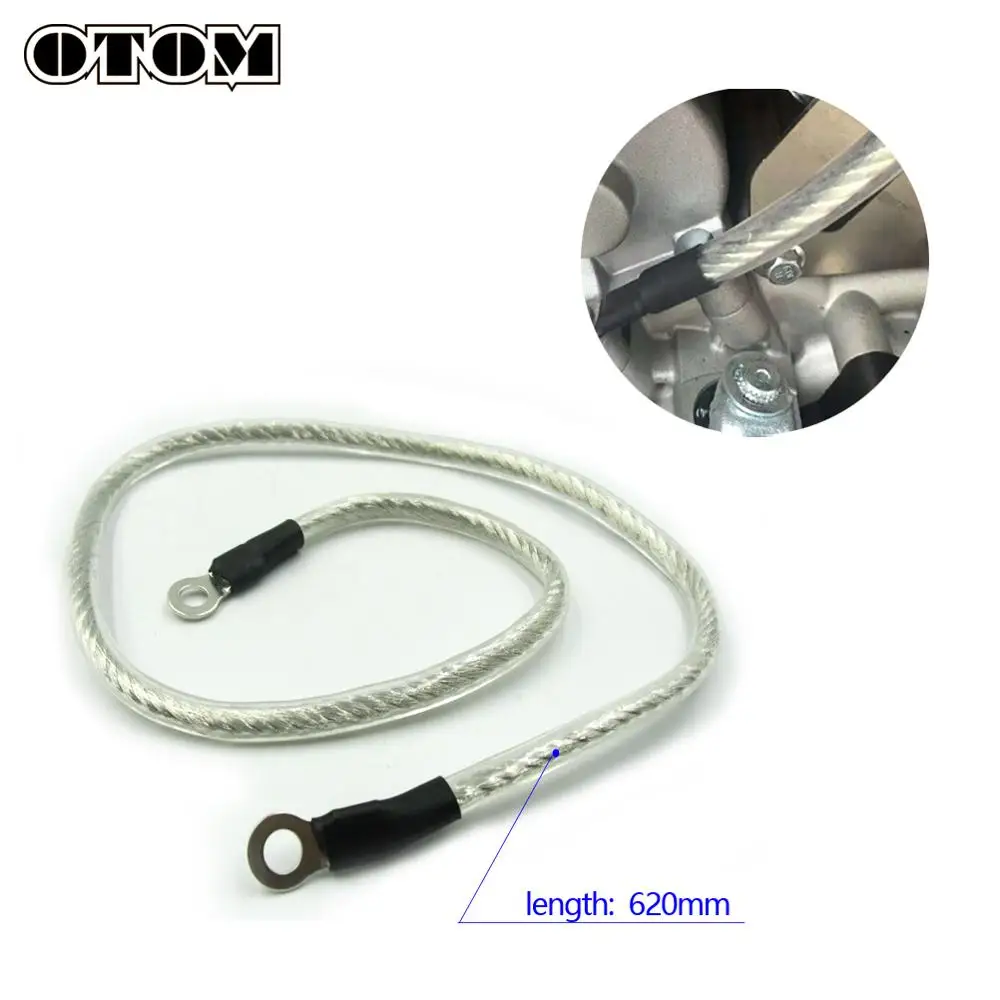 OTOM Motorcycle Battery Earth Ground Grounding Wire Cable Kit High Performance Improve Power For Motocross enduro Pit Dirt Bike