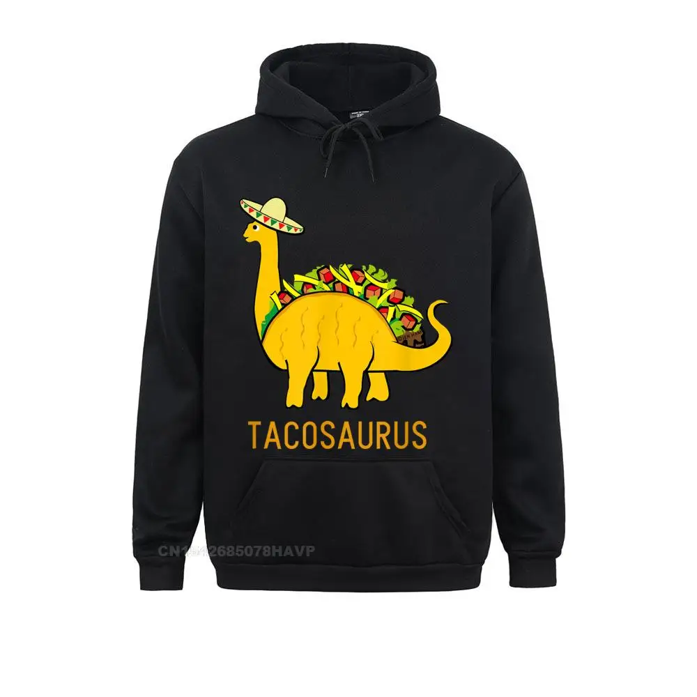 Long Sleeve Hoodies April FOOL DAY Adult Sweatshirts Tacosaurus Cinco De Mayo Funny Taco Dinosaur Gift Street Clothes Prevalent