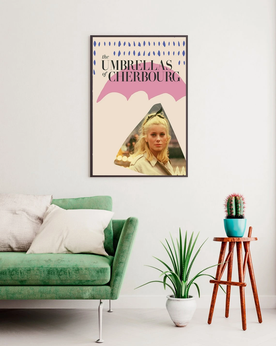 The Umbrellas of Cherbourg Movie Poster Home Decoration Wall Painting (No Frame)