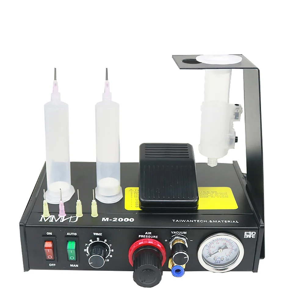 Semi-automática Resina Epóxi Cola Distribuidor Máquina Pasta Líquido Controlador M2000