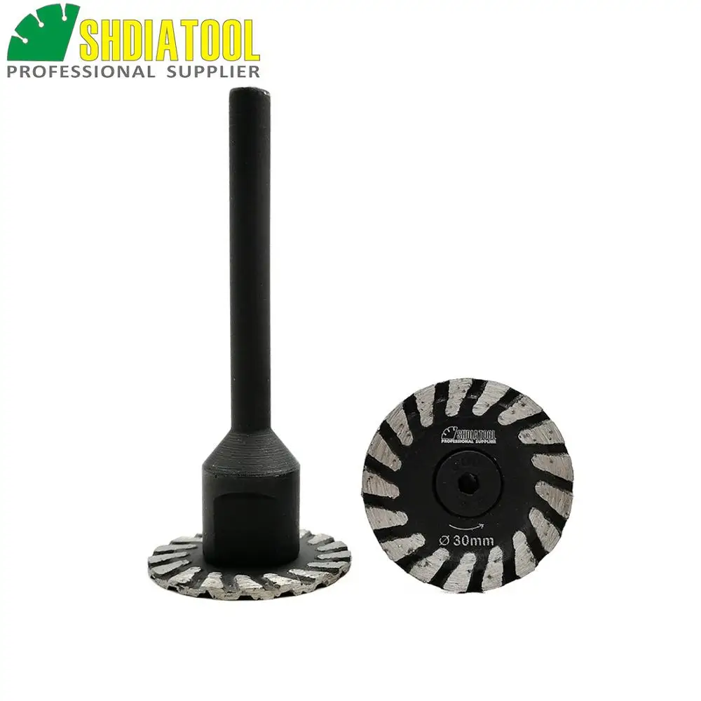 DIATOOL 1pc mini blade with removable 6mm shank and 1pc mini blade without removable 6mm shank