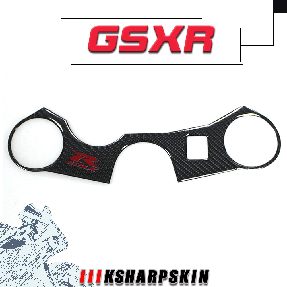 Motorcycle front fork sticker waterproof carbon fiber Samsung sticker suitable for Suzuki GSXR 600 750 06-12