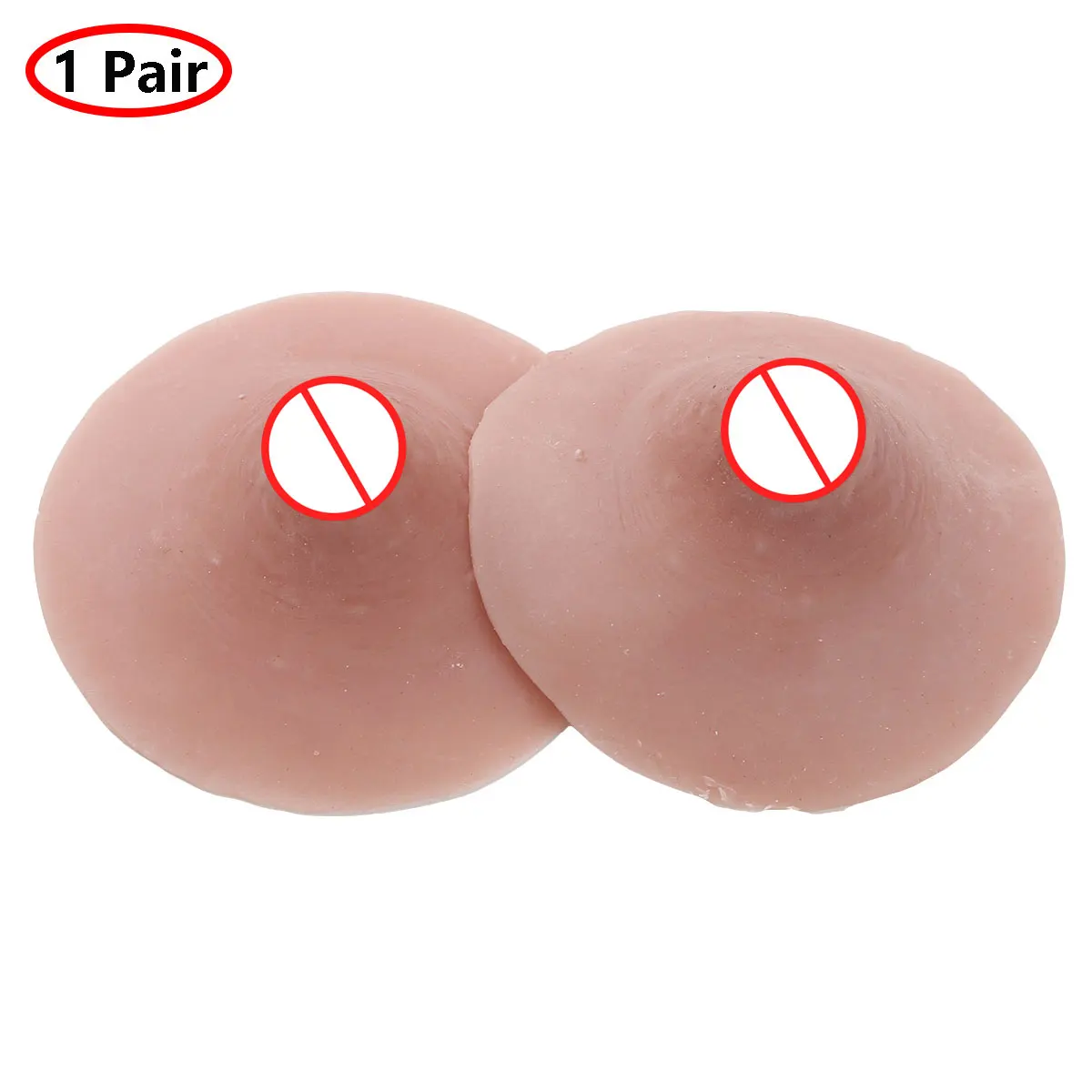 Self Suction Nipple Covers Fake Silicone Nipples Reusable Crossdressing Breast Form Realistic False Bra Nipple Cover for Cosplay