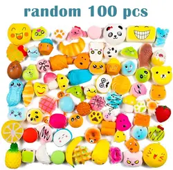 Random 5-60 Pcs Squishies Slow Rising Simulation Bread Squishy Stress Relief Toys Birthday Gifts for Kids Party Soft Toys