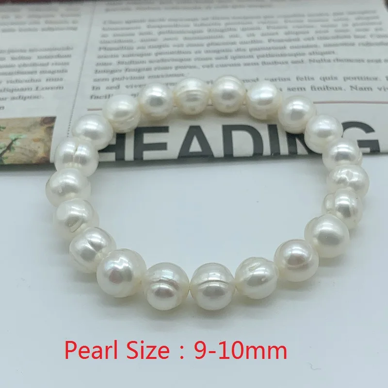 Natürliches Süßwasserperlen-Armband für Damen, Schmuck, Mode, Geschenk 2021 – Detail 1