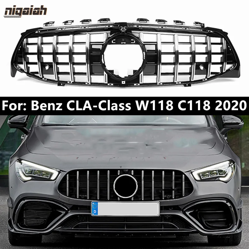 

Решетка рамы переднего бампера для Mercedes-Benz CLA-Class W118 C118 2020, CLA118, CLA220, CLA250