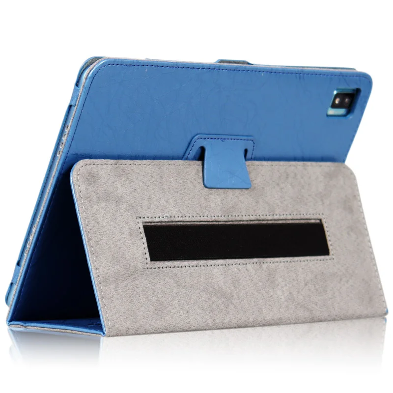 For TCL 10 Tab Max 4G 10.36 Android 9296G Tablet Case Print PU Leather Folding Stand with Hand Holder Magnetic Cover 9295G