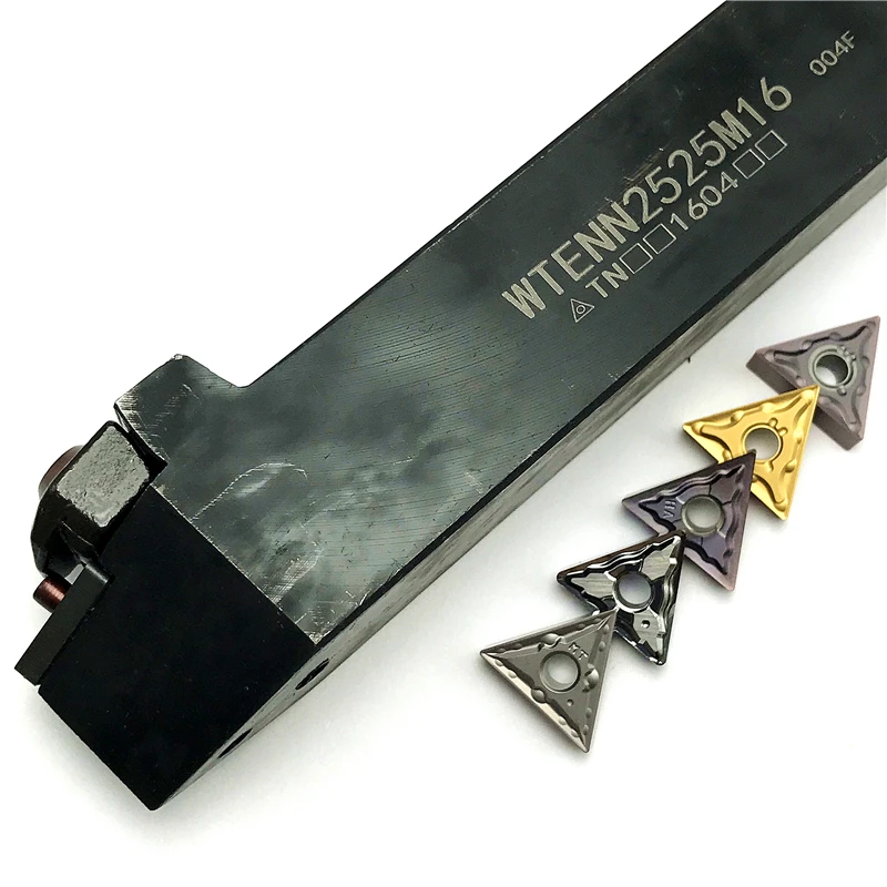 WTENN1616H16 WTENN2020K6 WTENN25205M16 External tool holder +TNMG160404 TNMG160408 carbide inserts turning tool turning insert