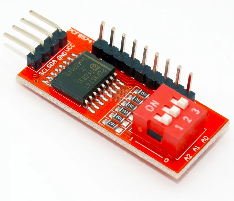 LTRIG niestandardowy 1 sztuk PCF8574T I/O dla I2C Port interfejs obsługuje kaskadowanie rozszerzony moduł