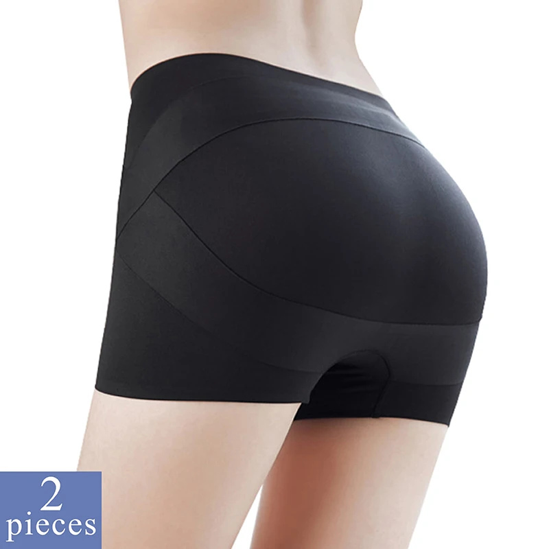 

2pcs/set Hip Pelvis Correction Abdomen Pants Lifting Buttocks Buttocks Hip Closure Safety Pants & Panty In One