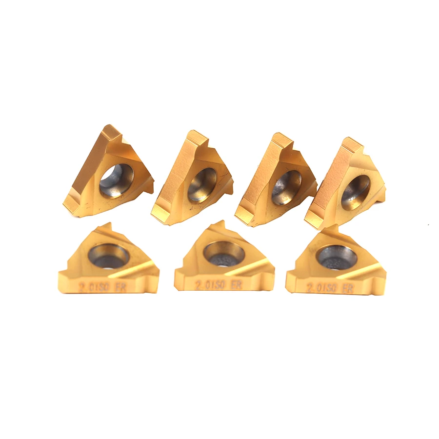 Z16ER Z16IR 1.0ISO 1.5ISO 2.0ISO 2.5ISO 3.0ISO YBG203CNC Tiện Ren Biến Lắp Carbide Lưỡi Dao Thép Không Gỉ Và Thép Không Gỉ