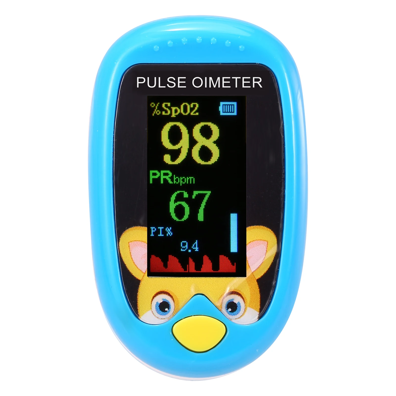 Baby Finger Pulse Oximeter Pediatric Oximetro De Dedo SpO2 PR OLED Rechargeable Children kids Pulsioximetro