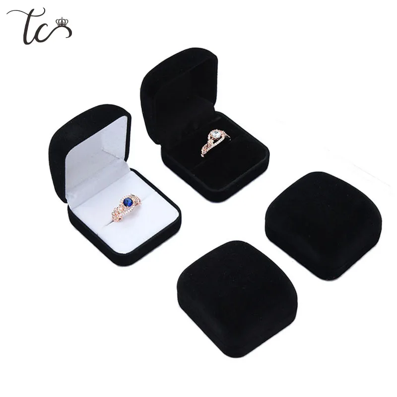 

Wedding Prposal Gift Box Earrings Organizer Rings Container Trinket Box Ring Box Jewelry Organizer Packaging Box