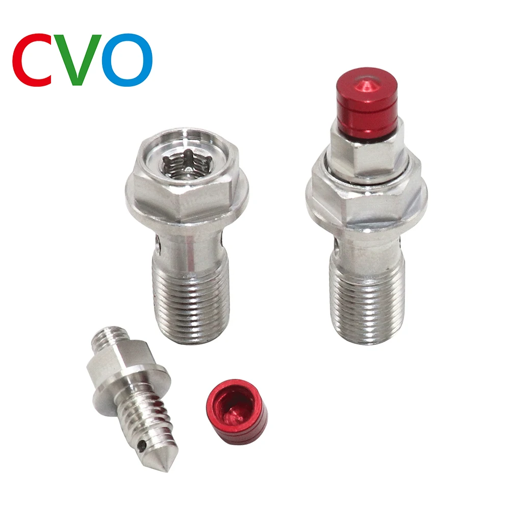 M10*1.0/M10*1.25 Brake Master Cylinder Oil Hose Screw Banjo Bolt Motorcycle Universal Tube Tubing Screws Bolts