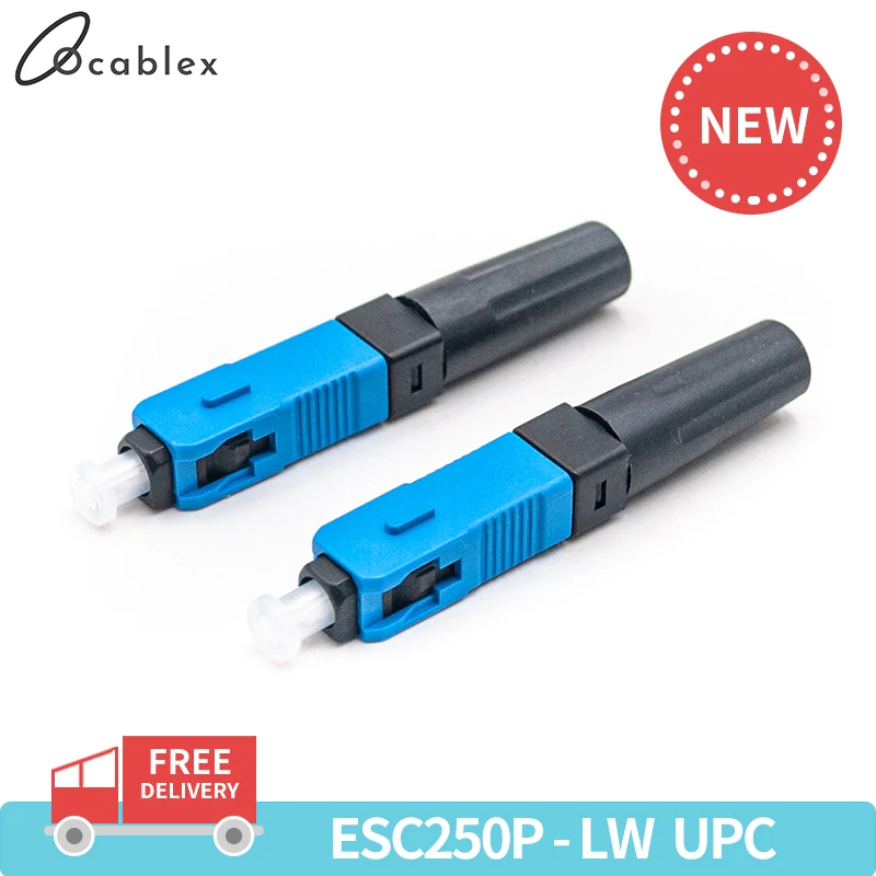 ESC250P-LW SC UPC Single-Mode SC UPC Optical Fiber quick connector SC Glasvezel Snelle Connector