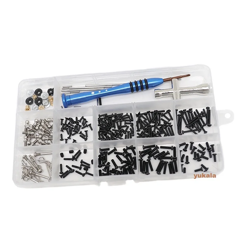 WLtoys 184001 A949 A959 A969 A979 K929 1/18 RC Car Modification Accessories Screw Tool Box Summary/Ball screw/tool/Shell clamp