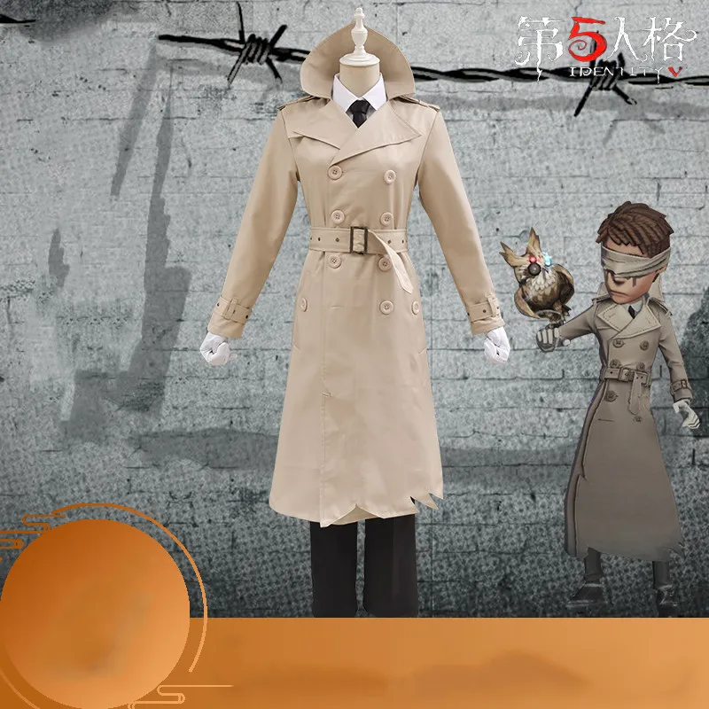 

Game Identity V Cosplay Costumes Seer Eli Clark Cosplay Costume Survivor Loners Skin Cosplay Costume Party Men Costume Uniform