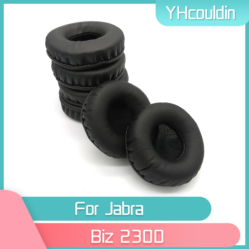 Вкладыши YHcouldin для наушников Jabra Biz 2300 Biz2300, Сменные аксессуары для наушников из мятой кожи