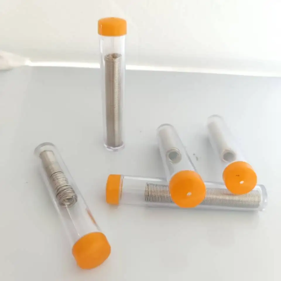 1PCS 1,0mm 40/60 Zinn/Harz Flux Kolophonium Core Solder Löten Draht & Stift Rohr Dispenser Zinn Blei core Löten Draht Werkzeug