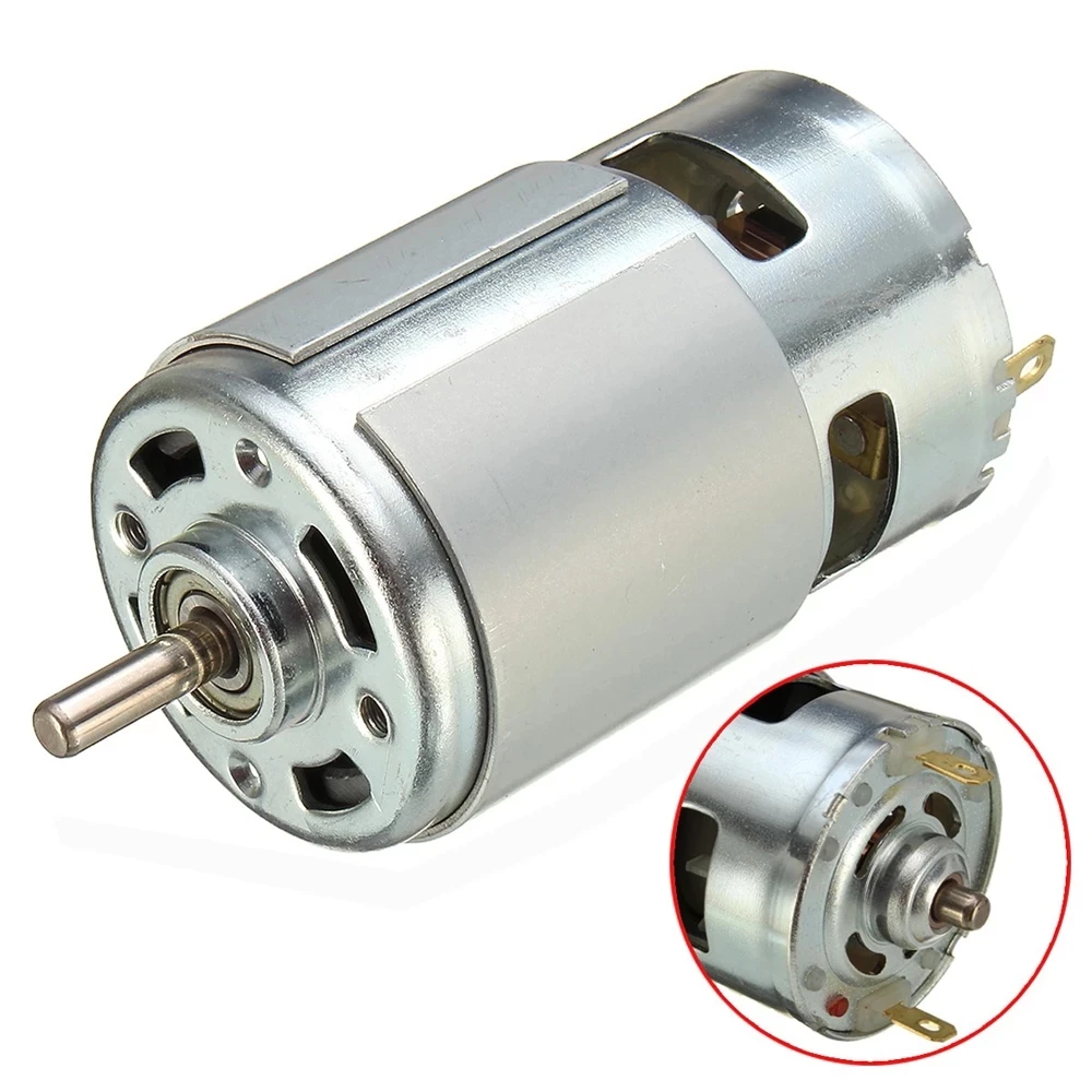 

RS 775 Motor DC 12V 24V Double Ball Bearing 4000rpm To 120000rpm 288W 150W 80W RS775 Large Torque Low Noise