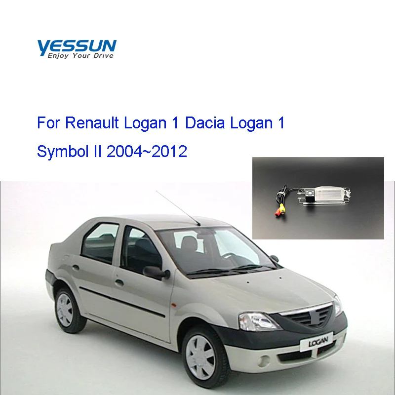 Trajectory dynamic backup camera For Renault Logan 1 Dacia Logan 1 Symbol II 2004~2012 CCD nightVison Rear View Camera