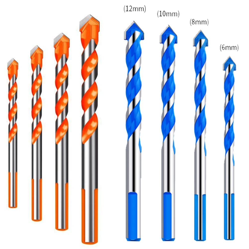 Hige qualità Professionale di carburo di punta da trapano in acciaio vetro piastrelle di cemento legno hole opener in acciaio inox 6-12 millimetri di metallo trapano