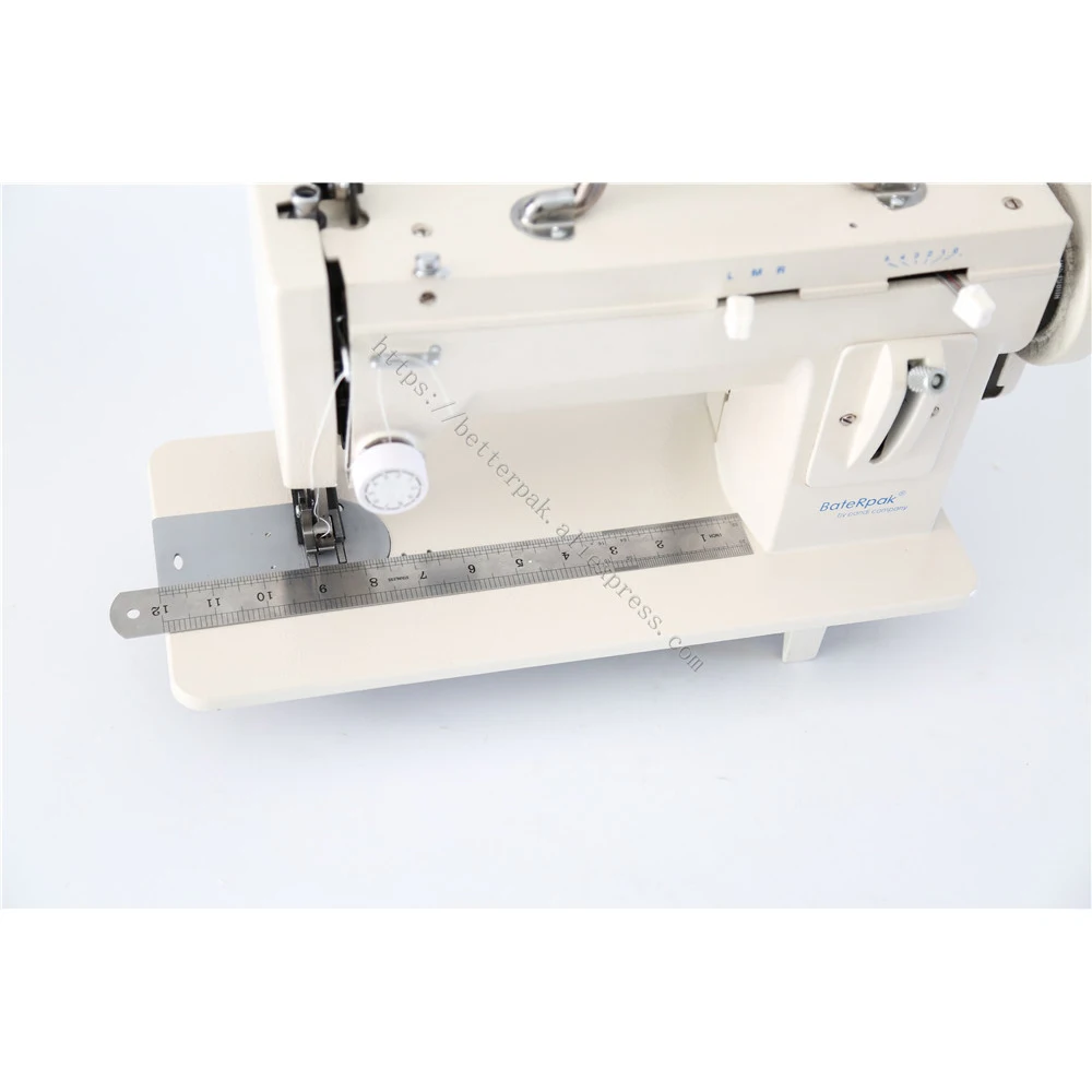 106-RP-Z 9inch arm BateRpak fur,leather,fell clothes thicken sewing machine,reverse stich and ZIG ZAG function,220V