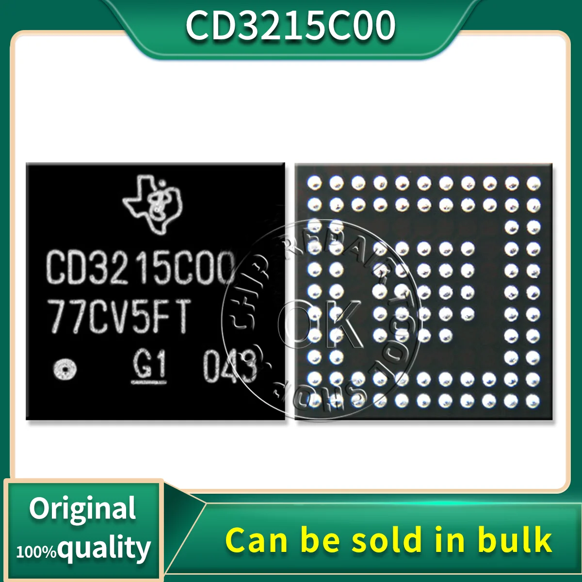 

1-10pcs/lot U3100 CD3215C00ZQZR CD3215C00 CD3215 For MacbookPro A1706 A1707 A1989 A1990 Laptop Motherboard Repair Parts tools