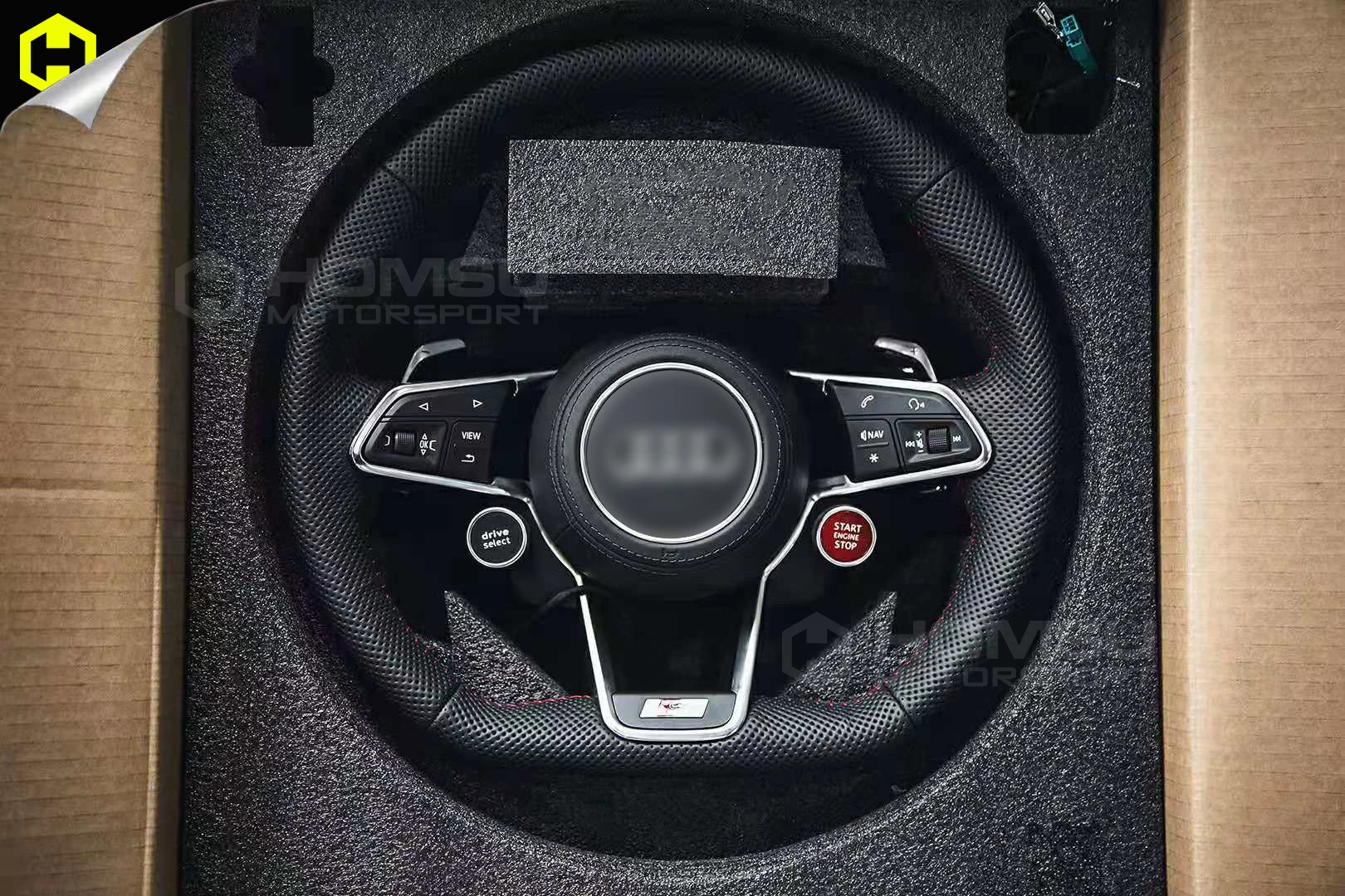 Carbon Fiber OEM Steering Wheels For audi MK3 TTRS TTS MK2 R8 Genuine Carbon Fiber OEM Steering Wheels For audi TT R8