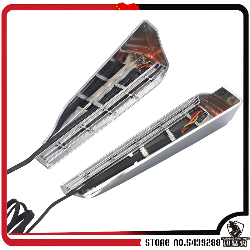 NEW Accessories For Honda Goldwing Gold Wing GL1800 GL 1800 F6B 2018 2019 2020 2021 Chrome or Black LED Filler Panel Lights