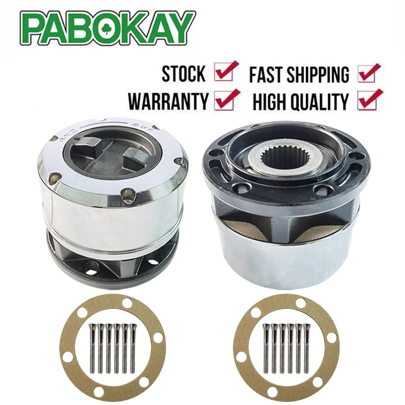 2 Pieces x Manual Wheel Lock Hubs For Kia Sportage 4WD 1995-2002 26-teeth B034 AVM460