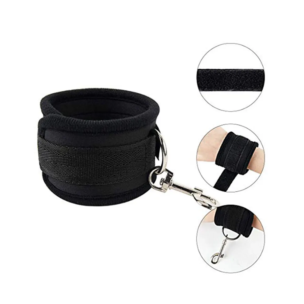 Sex Furniture Handcuffs Ankle Cuffs BDSM Bondage Set Restraint Gear Open Leg Fetish Adult Sex Toys For Couples Games Sex Product