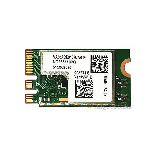 

Dual Band Qualcomm Atheros QCNFA435 Wireless Bluetooth 4.1 Card 802.11 AC NGFF/M.2 433Mbps for WIN7 WIN8 WIN10