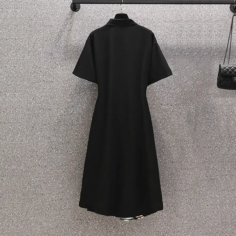 Vestido largo de verano para mujer, prenda de manga corta y gasa, estilo clásico japonés, informal, 2024