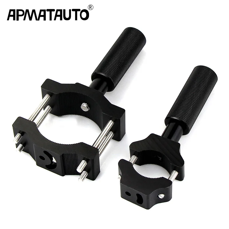 Motorcycle bracket Bumper Mount Clamp Motorcycle Headlight mount Bracket Adjustable led light bracket holder support de phare