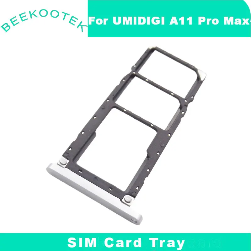 

New Original A11 Pro Max SIM Card Tray Sim Card Slot Holder Repair Replacement Accessories For UMIDIGI A11 Pro Max Smartphone