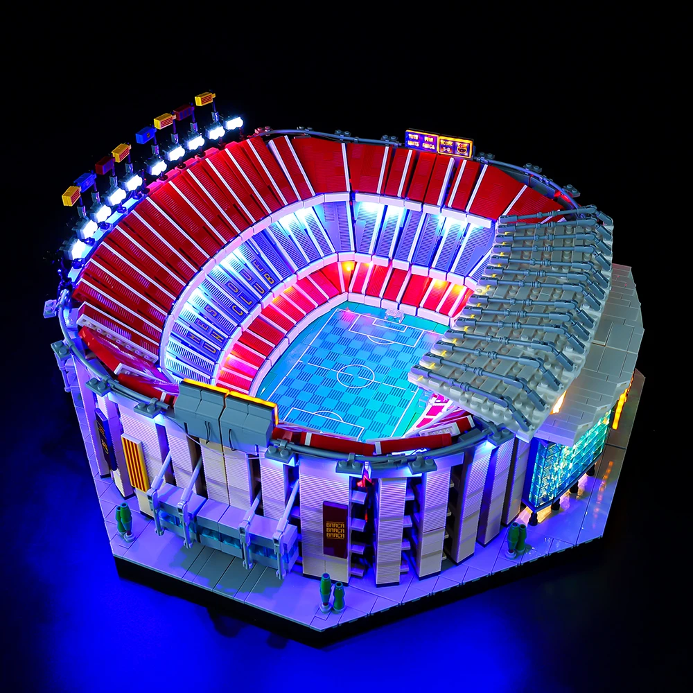 LED Light Kit For Creator 10284 Stadium Camp Nou – FC Barcelona Building Blocks DIY Toys Set (Not Included Building Blocks)