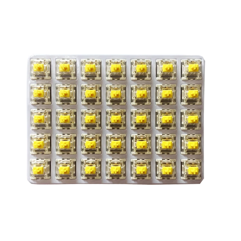 GATERON G yellow Pro switch keyboard accessories 50gf linear feel 3/5pin