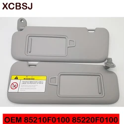 85210F0100 85220F0100 Sun visor Light baffle Cosmetic mirror for  Elantra AD 2016-2019 85210F0100TX 85220F0100TX