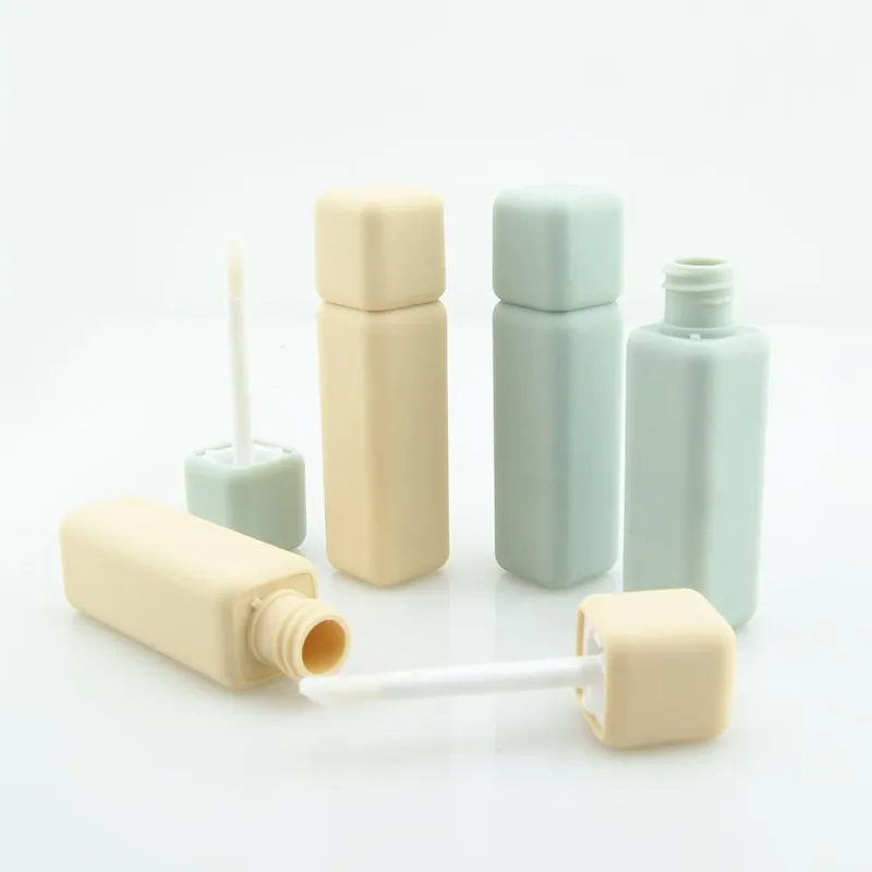 

10pcs,20pcs,30pcs,50pcs thick matte Lip glaze tube cosmetics packaging empty square Lip gloss tubes Wholesale