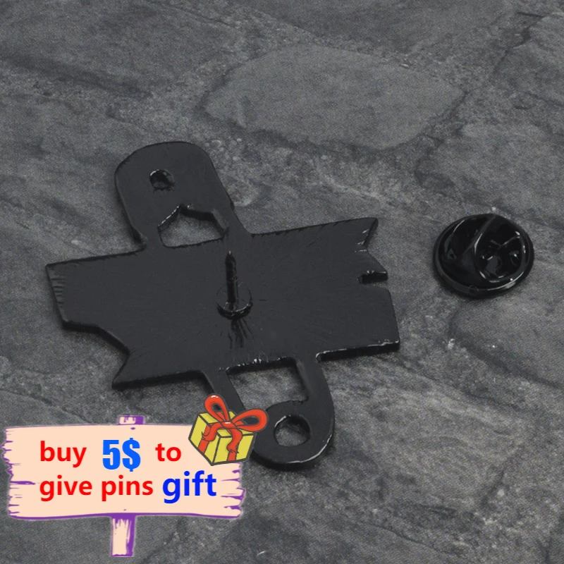 You Are Safe with Me Purple Safty Lapel Pin Heart Brooches Hard Custom Enamel Pins Badges Brooches Gifts for Men Women Wholesale