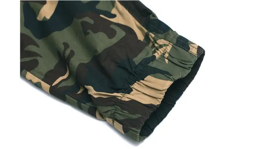 Calça de corrida casual de verão masculina, multi bolso, militar, masculina ao ar livre, calça longa camuflada do exército, calça baggy plus size 4xl