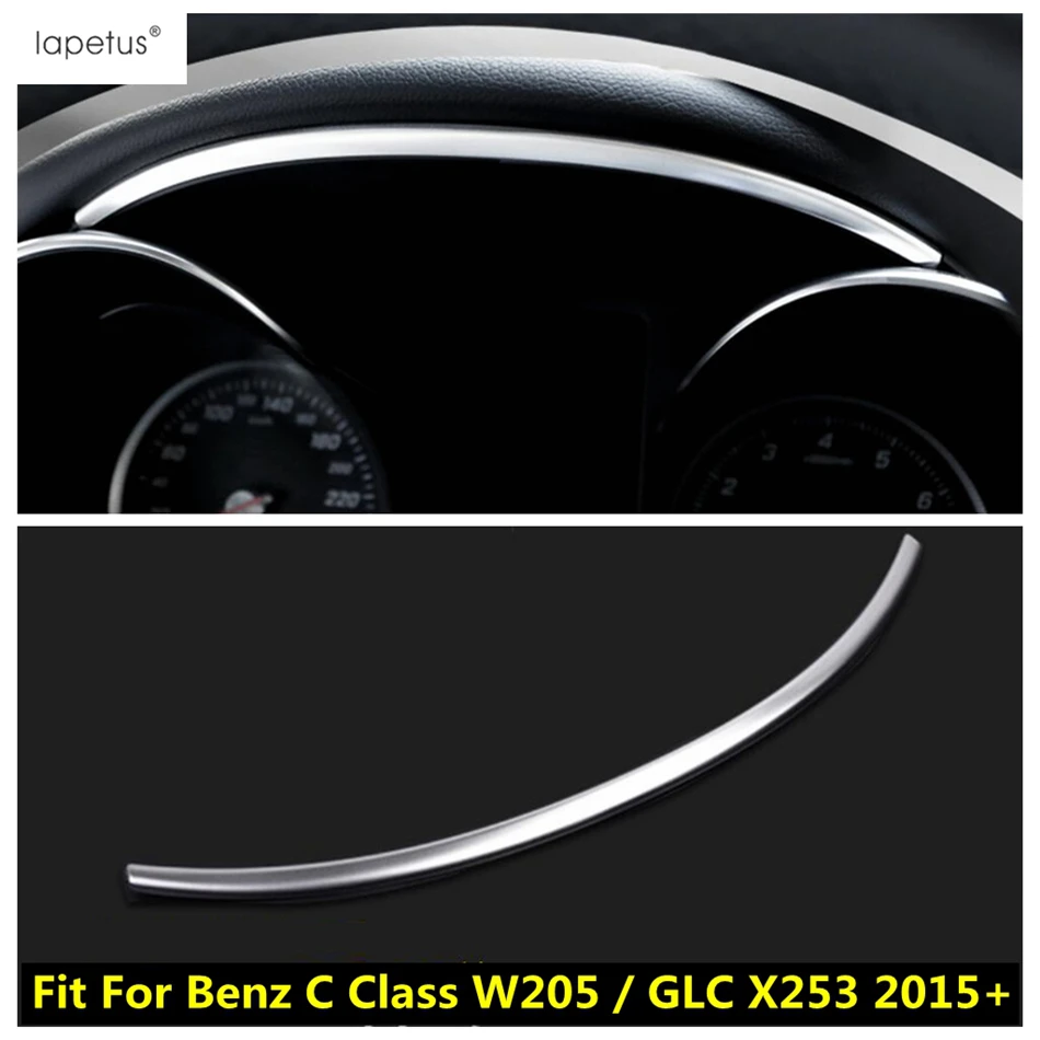 

Dashboard Instrument Frame Panel Strip Decoration Cover Trim Accessories For Mercedes-Benz C Class W205 GLC C253 2015 - 2021
