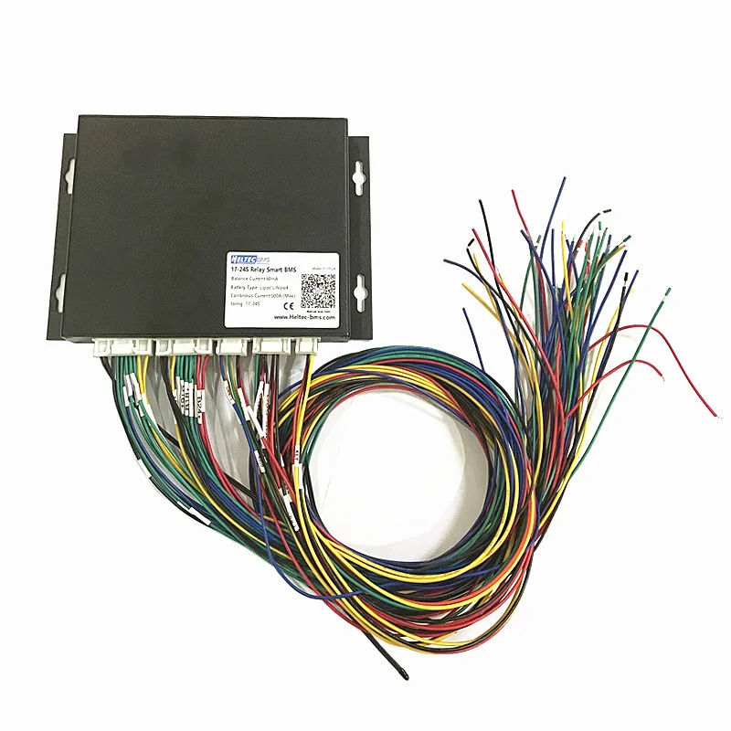 Heltec 릴레이 스마트 BMS 4S 200A 500A 7S 8S 10S 13S 14S 16S 20S 32S lifepo4 bms BT UART 485 캔, 3.7V 3.2V 리튬 배터리 팩